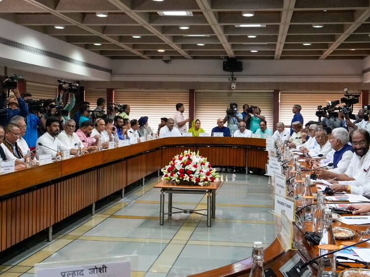 All Party Meeting Highlights Parliament Monsoon Session 2023 Manipur Clashes Delhi Ordinance UCC Manipur Clashes, Delhi Ordinance, UCC: Talks At All-Party Meet Hint At Stormy Parliament Session Today