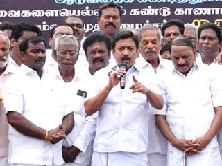 ADMK Protest: உதயநிதி ஸ்டாலினிடம் விசாரணைக்கு வரும் போது தான் தெரியும் - விழுப்புரத்தில் சீறிய சி.வி.சண்முகம்