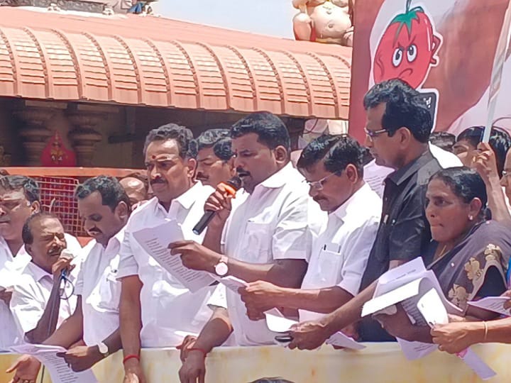 காலம் மாறும், காட்சி மாறும், ஆட்சியும் மாறும் அப்போது கவனித்து கொள்கிறோம் - முன்னாள் அமைச்சர் விஜயபாஸ்கர்