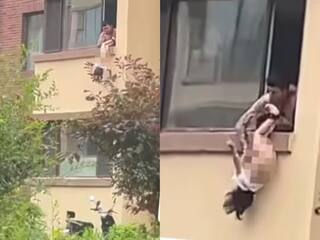 Shocking News: ਪਿਤਾ ਨੇ 3 ਸਾਲ ਦੀ ਬੱਚੀ ਨੂੰ ਲਟਕਾਇਆ ਉਲਟਾ, ਖਿੜਕੀ ਤੋਂ ਹਵਾ 'ਚ ਲਟਕਾ ਕੇ ਦਿੱਤੀ ਸਜ਼ਾ! ਦੇਖਣ ਵਾਲਿਆਂ ਦੇ ਉੱਡ ਗਏ ਹੋਸ਼