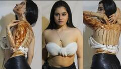 ਉਰਫੀ ਜਾਵੇਦ ਦੀ ਭੈਣ ਉਰੂਸਾ ਨੇ ਚਾਕਲੇਟੀ ਬਦਨ ਨਾਲ ਵਧਾਇਆ ਸੋਸ਼ਲ ਮੀਡੀਆ ਦਾ ਪਾਰਾ , ਫੋਟੋਆਂ ਦੇਖ ਪ੍ਰਸ਼ੰਸਕ ਹੋਏ ਬੇਤਾਬ