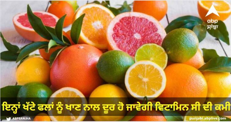 Vitamin C deficiency will be removed by eating these 2 citrus fruits Vitamin C Deficiency: ਇਨ੍ਹਾਂ ਖੱਟੇ ਫਲਾਂ ਨੂੰ ਖਾਣ ਨਾਲ ਦੂਰ ਹੋ ਜਾਵੇਗੀ ਵਿਟਾਮਿਨ ਸੀ ਦੀ ਕਮੀ, ਬਦਲਦੇ ਮੌਸਮ ਦੀਆਂ ਬੀਮਾਰੀਆਂ ਨਹੀਂ ਆਉਣਗੀਆਂ ਨੇੜੇ