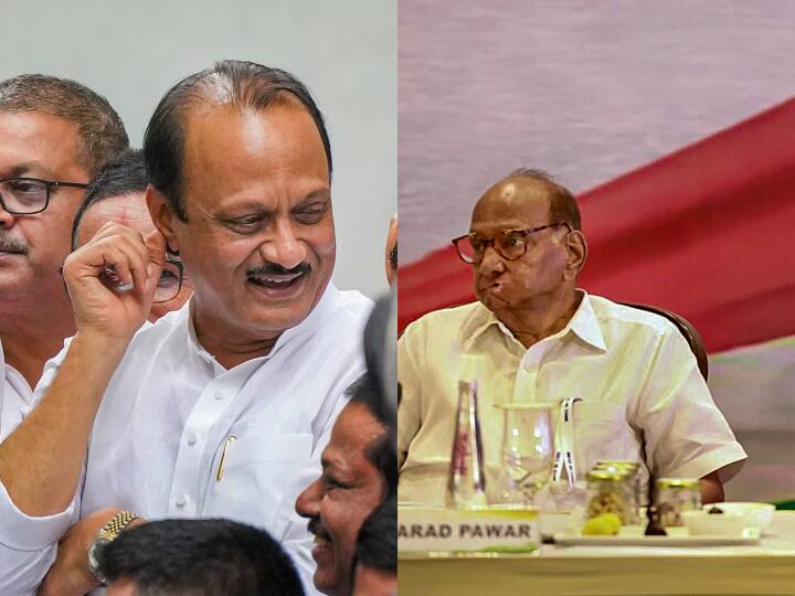 NCP Political Crisis Ajit Pawar group decision not to take sabha where Sharad Pawar will take sabha Says sources NCP Crisis:  तिकडे निवडणूक आयोगात पक्ष - चिन्हाची लढाई, इकडे अजित पवार गटाचा मोठा निर्णय