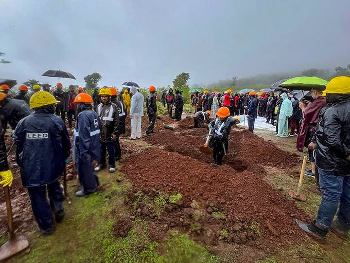 Search and rescue operation underway as National Disaster Response Force said some people were trapped fear inside the debris. Image Source: PTI