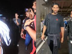 Aditya Roy Kapur और Ananya Panday वेकेशन मनाकर वापस लौटे इंडिया, एयरपोर्ट पर हुए स्पॉट