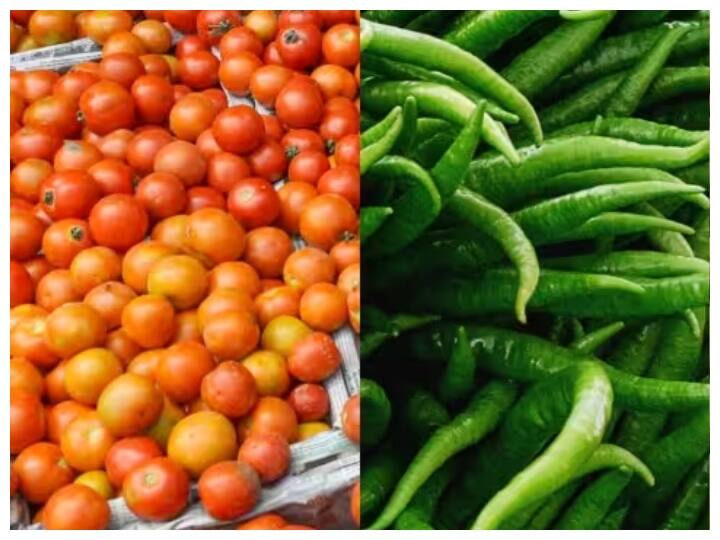 Green chillies tomatoes Price hike, know what is the rate going on in the mandis ann Chhattisgarh News: टमाटर के साथ लोगों को रूला रही हरी मिर्च, जानें मंडियों में क्या चल रहा रेट