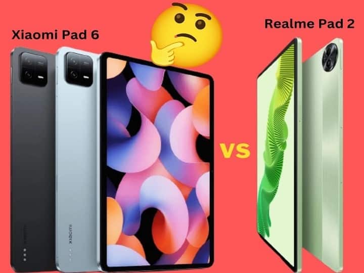 Realme pad 2 vs Xiaomi pad 6, price specs features camera battery and other Realme pad 2 vs Xiaomi pad 6: खरीदारी से पहले परखना है जरूरी, यहां समझें कौन किस पर भारी