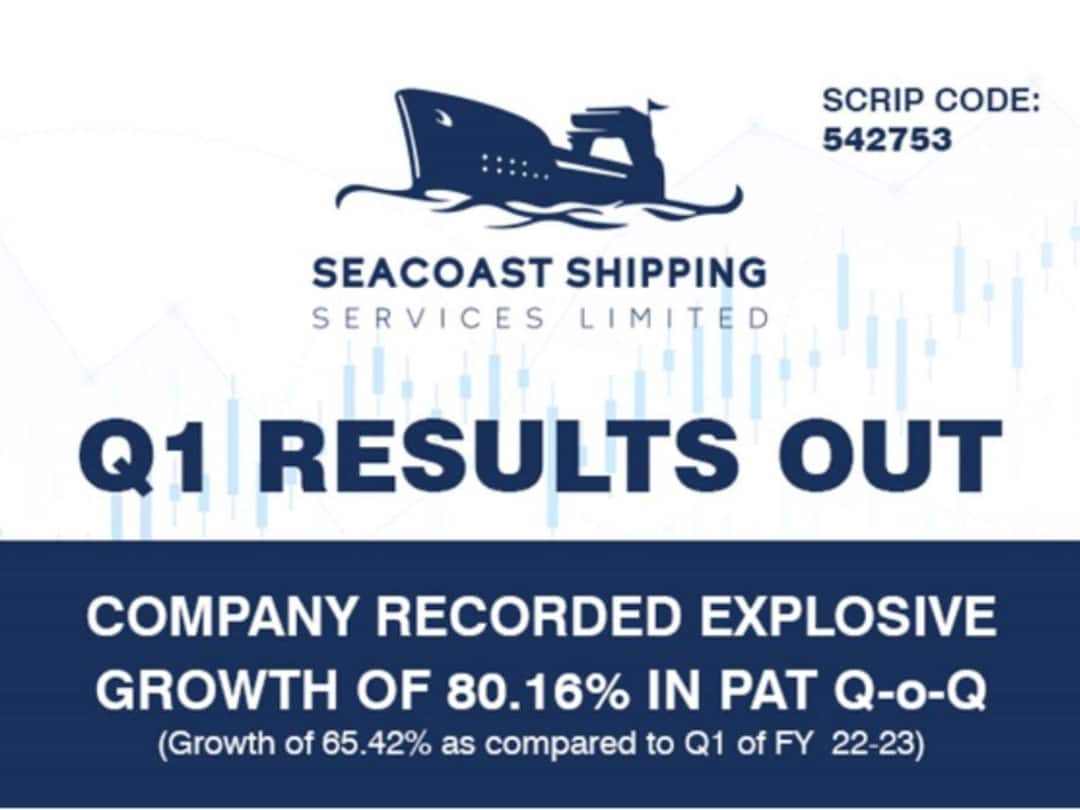 Seacoast Shipping Reports Impressive 65% Q1 PAT Growth Launches Rights Issue Seacoast Shipping Reports Impressive 65% Q1 PAT Growth Launches Rights Issue