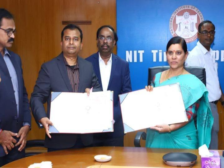 திருச்சியில் என்.ஐ.டி கல்லூரி அறிமுகம் செய்த புதிய வசதிகளுடன் நோயாளிகளுக்கான ஸ்மார்ட் வாட்ச்