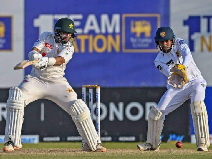 Pakistan Won The 1st Test By 4 Wickets And Take 1-0 Lead In The 2 Match Series SL vs PAK: पाकिस्तान ने पहले टेस्ट में श्रीलंका को 4 विकेट से हराया, 238 रन बनाने वाले सऊद शकील बन हीरो