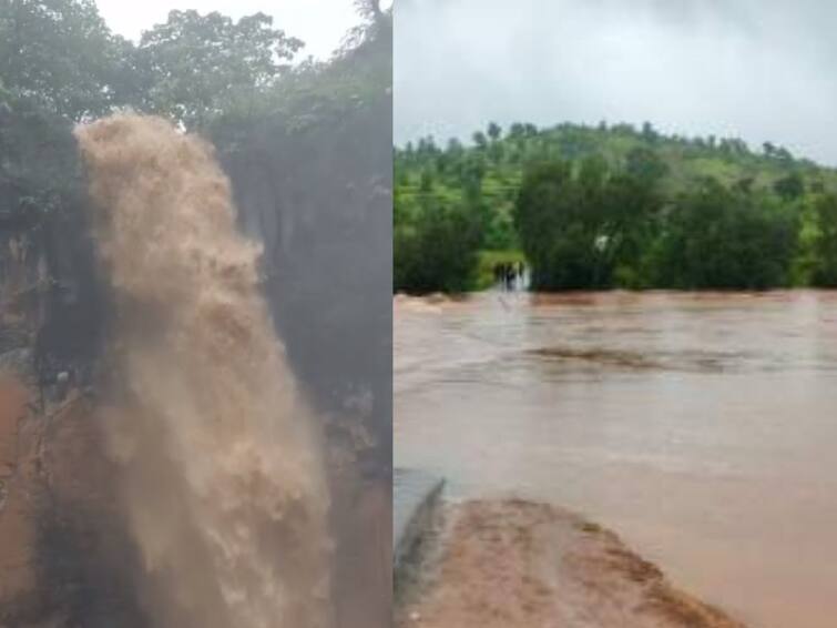 kolhapur rain udpate Many waterfalls in Kolhapur district closed for tourism Check the list before leaving home Kolhapur Rain Update: कोल्हापूर जिल्ह्यातील अनेक धबधबे पर्यटनासाठी बंद; घरातून बाहेर पडण्यापूर्वी यादी पाहून घ्या