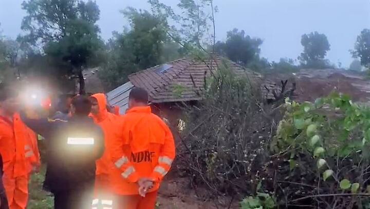 मात्र जोरदार पाऊस आणि वाट निसरडी झाल्यामुळे बचावकार्यात अडचण निर्माण होत आहेत.