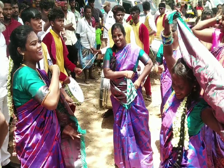 அய்யலூர் வண்டி கருப்பணசாமி கோயில் விழாவில் ஆட்டம் போட்ட கருப்பசாமி; பரவசத்தில் பக்தர்கள்