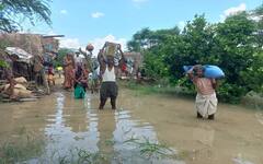 પૂરના પાણીમાં ગગનકી ગામ ગરકાવ, 350 લોકો ફસાયા.... ગ્રામજનોએ કર્યું સ્થળાંતર