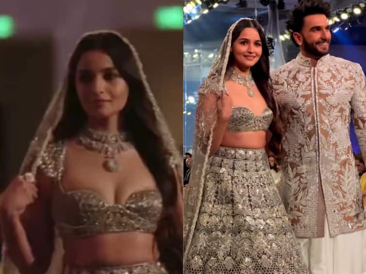 Netizens React To Alia Bhatt And Ranveer Singh's Ramp Walk At Manish Malhotra Bridal Couture Show Netizens React To Alia Bhatt's Ramp Walk At Manish Malhotra Bridal Couture Show. Say, 'Alia Looks So Uncomfortable'