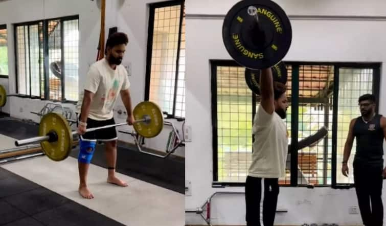 Watch: Big update on Rishabh Pant, wicketkeeper batsman worked hard in gym, watch video Video: NCAમાં ટ્રેનિંગ દરમિયાન નવા અવતારમાં જોવા મળ્યો રિષભ પંત, આ વીડિયોએ મચાવી ધૂમ