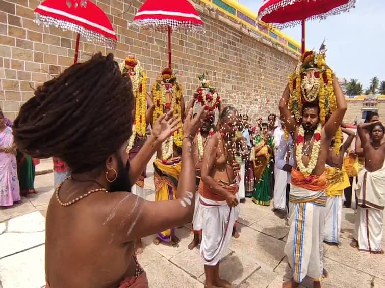 Sattainathar Temple Mandalabishekam ceremony of dharmapuram Atheenam TNN சட்டைநாதர் கோயில் மண்டலபிஷேக விழா - தர்மபுர ஆதீனம் முன்னிலையில் சிறப்பு வழிபாடு