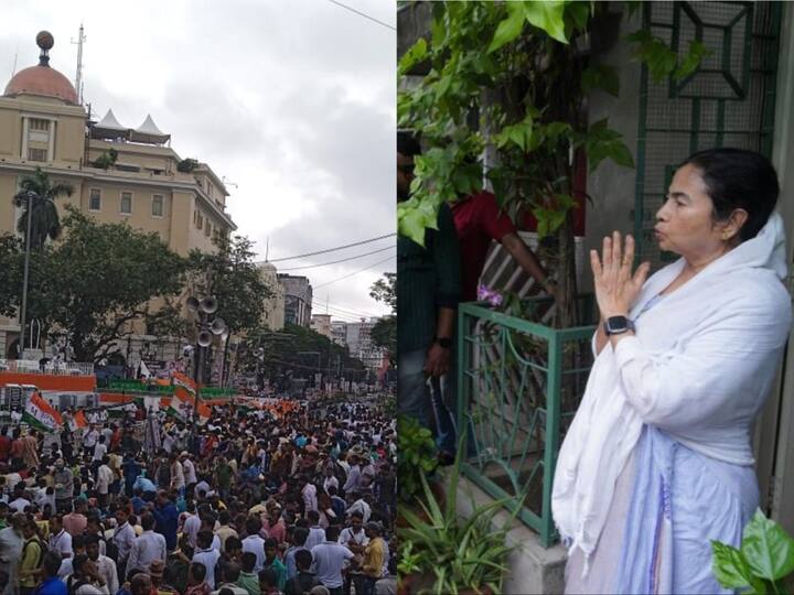 TMC observes Martyrs' Day on July 21 every year to commemorate the killing of 13 people in police firing in a Youth Congress rally against the then Left Front govt in 1993. (Photo: PTI / Twitter-TMC)