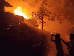 Nearly 1,000 Shops Gutted In Massive Fire At Mangala Haat In Bengal's Howrah