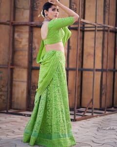 Rashmi Gautam Latest Photos : ఆకుపచ్చ గాగ్రా చోళీలో జబర్దస్త్ అందాల భామ రష్మీ గౌతమ్