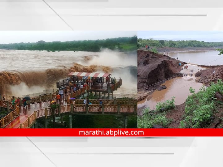 Nanded Rainfall Update : गेल्या दोन दिवसांपासून नांदेड (Nanded) जिल्ह्यात होत असलेल्या मुसळधार पावसामुळे (Rain) जनजीवन विस्कळीत झाले आहे.