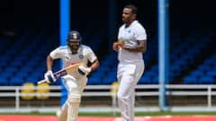 শতরান হাতছাড়া রোহিতের, দ্বিতীয় সেশনে ৪ উইকেট নিয়ে দুরন্তভাবে ম্যাচে ফিরল ওয়েস্ট ইন্ডিজ