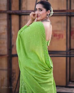 Rashmi Gautam Latest Photos : ఆకుపచ్చ గాగ్రా చోళీలో జబర్దస్త్ అందాల భామ రష్మీ గౌతమ్