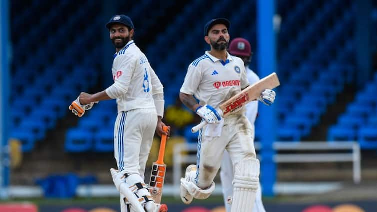 ind vs wi 2nd test virat kohli century 29th test hundred 500th international match india vs west indies  Virat Kohli Century: વિરાટ કોહલીએ 500મી મેચમાં સદી ફટકારી અનેક રેકોર્ડ તોડ્યા, જાણો 