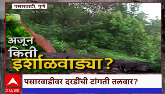 Pasarwadi Redevelopment Special Report : माळीणच्या बाजूचं गाव दरडींच्या दहशतीत, पुनर्वसन का होत नाही