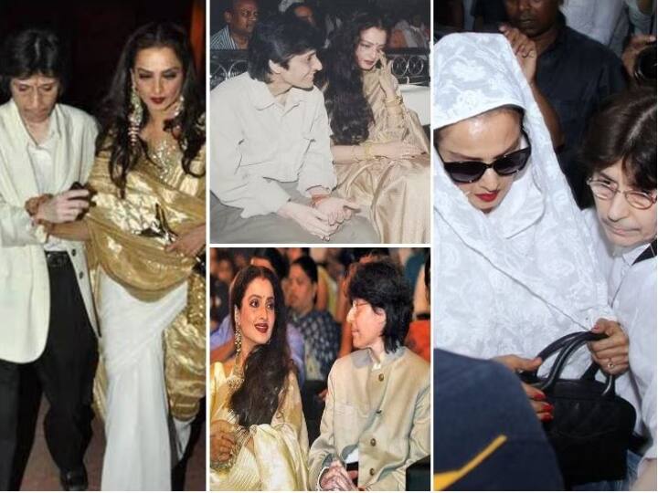 Rekha Is In Live In Relationship With Secretary Farzana Book Claims Secretary Is Only Allowed In Bedroom Rekha के बेडरूम में सिर्फ सेक्रेटरी को जाने की है इजाजत, हमेशा साए की तरह एक्ट्रेस के साथ रहती हैं फरजाना, आखिर क्या है इनके रिश्ते का सच?