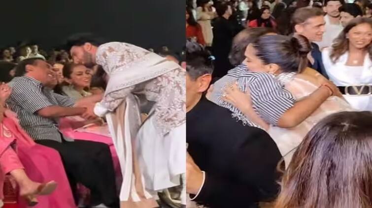 ranveer-singh-deepika-padukone-greets-mukesh-ambani-at-manish-malhotra-annual-bridal-show-watch-video Deepika Padukone: ਫੈਸ਼ਨ ਸ਼ੋਅ 'ਚ ਦੀਪਿਕਾ ਪਾਦੂਕੋਣ ਨੇ ਮੁਕੇਸ਼ ਅੰਬਾਨੀ ਨੂੰ ਦੇਖਦੇ ਹੀ ਲਾਇਆ ਗਲੇ, ਵੀਡੀਓ ਹੋ ਰਿਹਾ ਵਾਇਰਲ