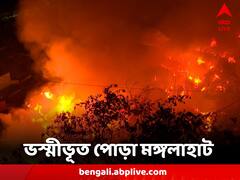 বিধ্বংসী আগুনে ভস্মীভূত হাওড়ার পোড়া মঙ্গলাহাট, পুড়ে ছাই এক হাজার দোকান