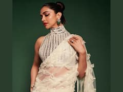 Deepika Padukone Glams Up In An Elegant Saree At Manish Malhotra Bridal Couture Show. Take A Look