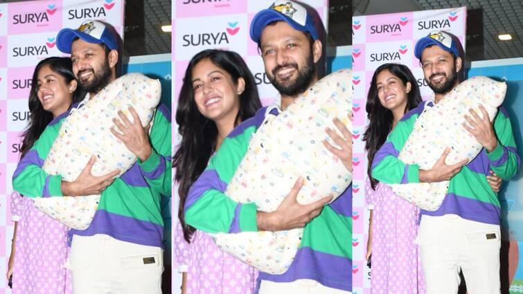 Ishita-Vatsal's Baby: Actress Ishita Dutta and Vatshal Seth come home with their new born baby, See in photos Ishita-Vatsal's Baby: সদ্যোজাত পুত্রকে নিয়ে বাড়ি ফিরলেন ঈশিতা-বৎসল, ভাসলেন শুভেচ্ছাবার্তায়