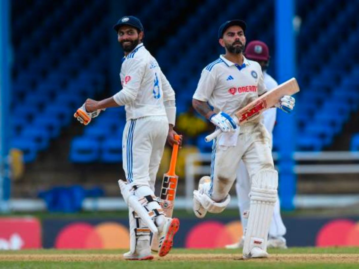 IND Vs WI 2nd Test Virat Kohli Century 29th Test Hundred 500th ...