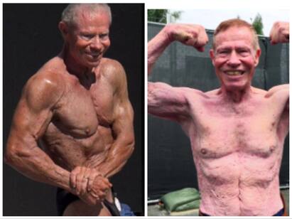 Worlds Oldest Bodybuilder, Who Continues Hitting The Gym நம்பவே முடியலப்பா.. 90 வயதில் பாடி பில்டிங்.. இளசுகளுக்கு டஃப் கொடுக்கும் தாத்தா..!