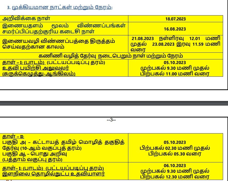 TNPSC: டைப்பிங்கில் தேர்ச்சி பெற்றவரா நீங்கள்? உங்களுக்காக காத்திருக்கும் அரசு பணி.. மாதம் இவ்வளவு சம்பளமா? முழு விவரம்!