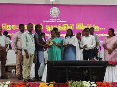 Minister Kayalvizhi Selvaraj:மாணவர்கள் அனைவருக்கும் தந்தையை போன்ற முதல்வர் கிடைத்துள்ளார் - அமைச்சர் கயல்விழி செல்வராஜ்