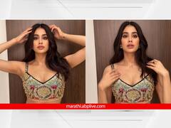 Janhvi Kapoor : सप्तरंगी रंगात रंगली जान्हवी कपूर, पाहा फोटो