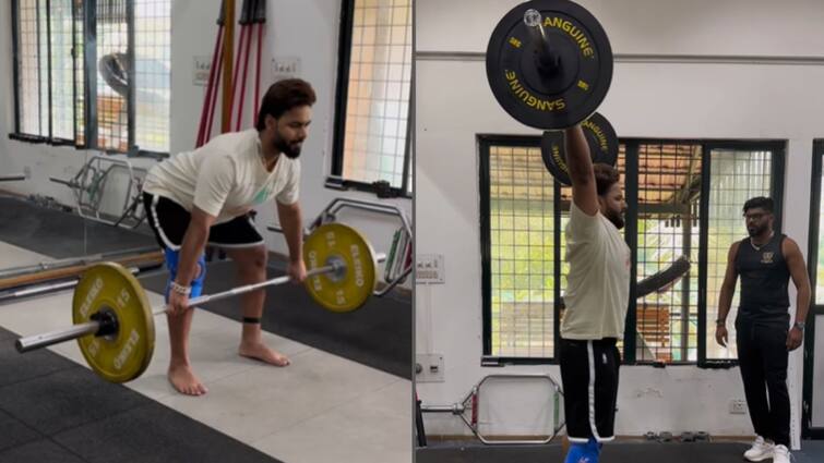 Rishabh Pant Post video of weightlifting at NCA on social Rishabh Pant's Post: দ্রুত সেরে উঠছেন পন্থ, কবে মাঠে ফিরবেন ঋষভ? বিবৃতিতে কী জানাল বিসিসিআই?