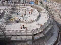 Ram Mandir: અયોધ્યામાં રામ લાલાના ભવ્ય અને દિવ્ય મંદિરના પ્રથમ માળનું નિર્માણ કાર્ય પૂર્ણ, મંદિરે શેર કરી સુંદર તસવીરો.........