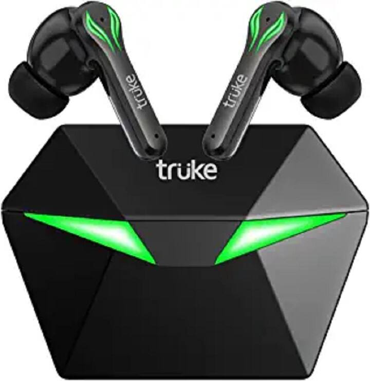 Truke  Buds BTG 1: ट्रूक ब्रांड में बीटीजी 1 एक ट्रू वायरलेस इयरबड मॉडल है यूजर्स की जरूरतों को पूरा करने के लिए   डिज़ाइन किया गया है जो अच्छी साउंड क्वालिटी से लैस है. यह एक माडर्न और स्टाइलिश डिज़ाइन वाला इयरबड्स है. इसे अमेज़न और ब्रांड   की आधिकारिक वेबसाइट से सिर्फ 999 रुपये में खरीद सकते हैं.