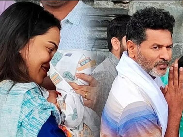 Prabhu Deva visits Tirupati temple with wife Himani and newborn daughter, pics go viral Prabhu Deva: குட்டி மகளுடன் திருப்பதி கோயிலில் தரிசனம் செய்த பிரபு தேவா - புகைப்படங்கள் வைரல்!