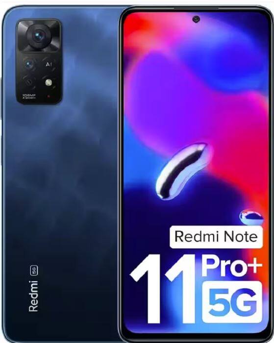 Xiaomi Redmi Note 11 Pro Plus 5G: ਇਹ ਸਮਾਰਟਫੋਨ Xiaomi ਦੇ Redmi ਬ੍ਰਾਂਡ ਵਿੱਚ 108MP ਕੈਮਰੇ ਨਾਲ ਆਉਂਦਾ ਹੈ। ਫਲਿੱਪਕਾਰਟ 'ਤੇ ਇਸ ਦੀ ਕੀਮਤ 23,990 ਰੁਪਏ ਹੈ।
