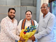 जेपी नड्डा से मिले योगी सरकार के मंत्री संजय निषाद, खून से लिखा था पत्र, राजभर की एंट्री के बाद पहली मुलाकात