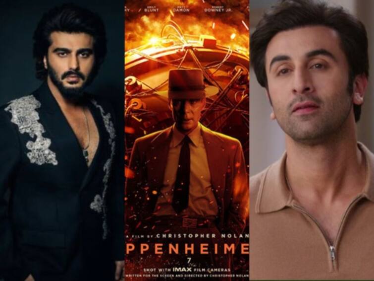 Bollywood Stars Ranbir Kapoor and Arjun Kapoor enjoy Friday night as they watch ‘Oppenheimer’ together Bollywood: ক্রিস্টোফার নোলানের 'Oppenheimer' দেখতে প্রেক্ষাগৃহে রণবীর ও অর্জুন, ভাইরাল ছবি