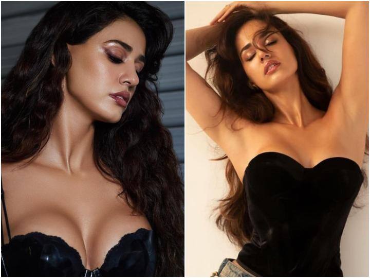 बेडरूम में बिस्तर पर लेटे हुए Disha Paatni नेदिए कातिलाना पोज, डीप नेक वाली ड्रेस में एक्ट्रेस की तस्वीरों से नजरे नहींहटा पाएंगे