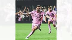 দুরন্ত ফ্রি কিকে ইন্টার মায়ামির জার্সিতে অভিষেকেই গোল মেসির