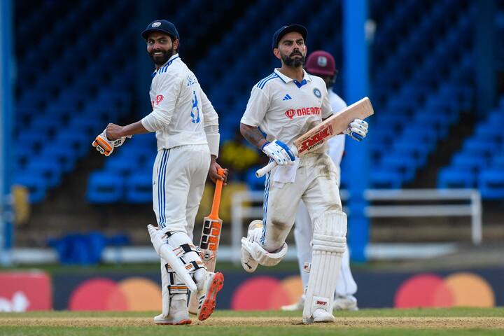 విరాట్ కోహ్లీకి రవీంద్ర జడేజా నుంచి చక్కటి సహకారం లభించింది.