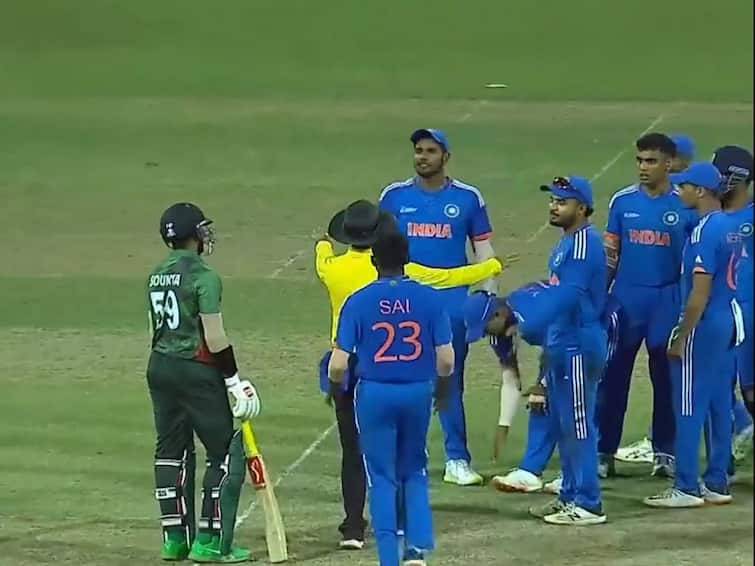 WATCH: India A, Bangladesh A Players Get Involved In Ugly On-Field Quarrel, Umpires Intervene In Emerging Teams Asia Cup Semifinal